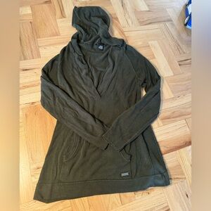 SOLD: BCBG Maxazria Hooded Sweater - Size XL